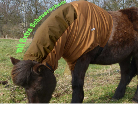 EINHORN Mähnenschutz Halsteil "protect", fuchsfarben