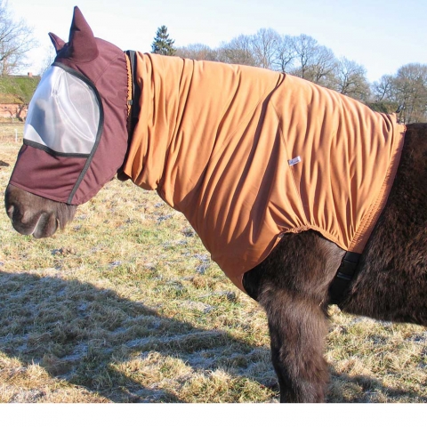 EINHORN mane/neck cover "classic", chestnut